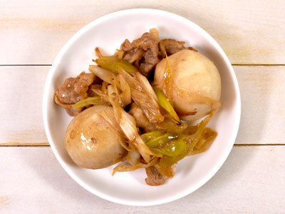 ☆里芋と豚肉の味噌炒め☆の画像