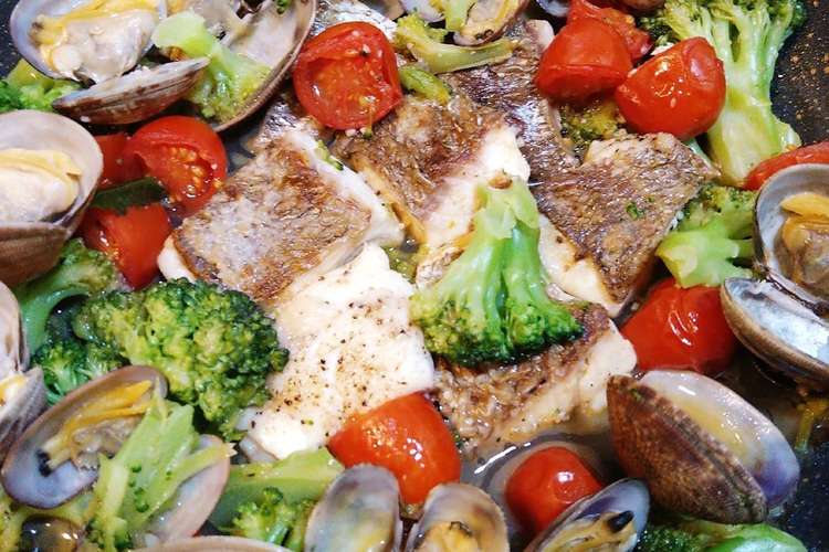 魚料理に困ったら 白身魚のアクアパッツァ レシピ 作り方 By Iriegarden クックパッド 簡単おいしいみんなのレシピが378万品