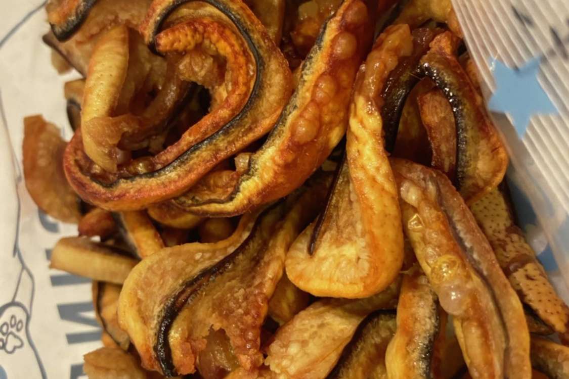 犬の手作りおやつ 豚耳ジャーキー レシピ 作り方 By Nokaze クックパッド 簡単おいしいみんなのレシピが378万品