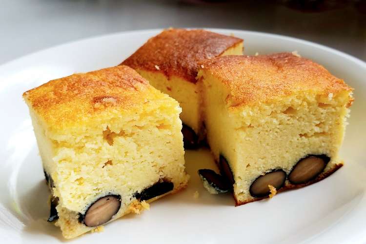 グルテンフリー低糖質 しっとり黒豆ケーキ レシピ 作り方 By Dtazrs クックパッド