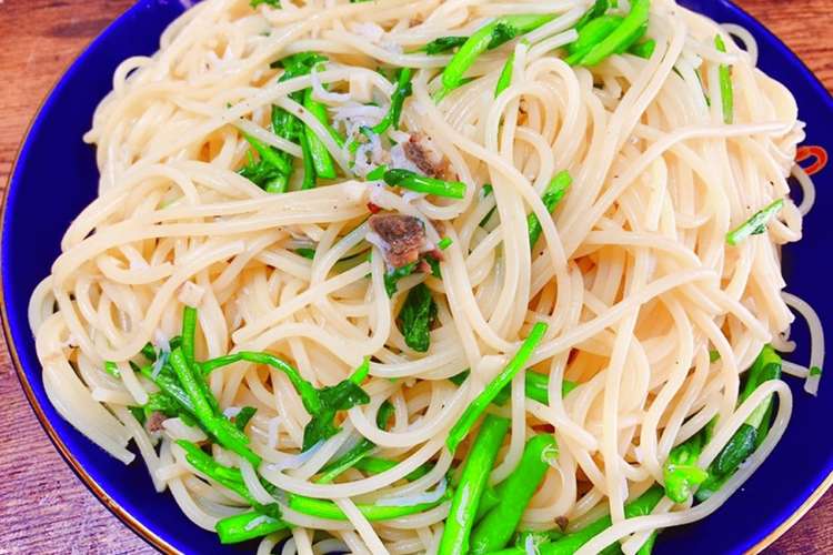 クレソンとしらすの和風パスタ レシピ 作り方 By 藤井２１ クックパッド