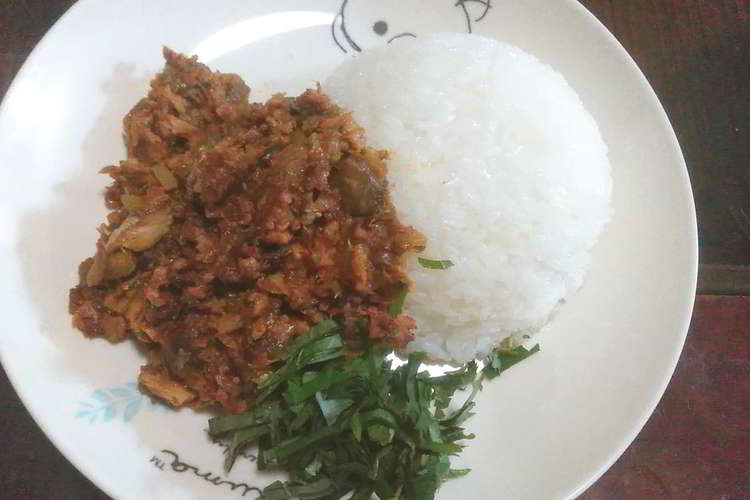 30分 サバ缶キーマカレー 挽肉入り レシピ 作り方 By とぉぅ クックパッド