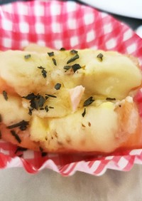 レンジで簡単　鮭のマヨチーズ！