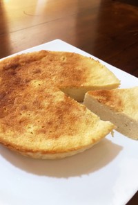 セモリナ粉とヨーグルトのチーズケーキ風