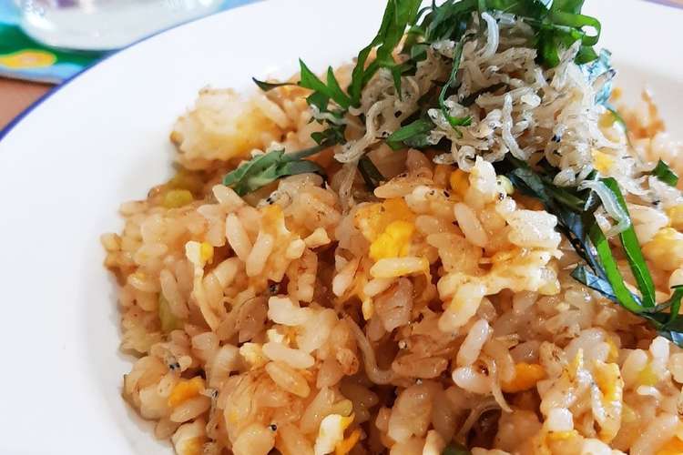 あっという間に ちりめん山椒チャーハン レシピ 作り方 By Kosora クックパッド 簡単おいしいみんなのレシピが350万品