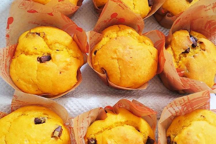 卵不使用 カボチャマフィン レシピ 作り方 By ありす ママ クックパッド 簡単おいしいみんなのレシピが360万品