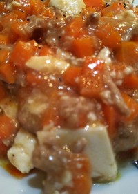 家にあるもので！簡単！！麻婆豆腐！！！