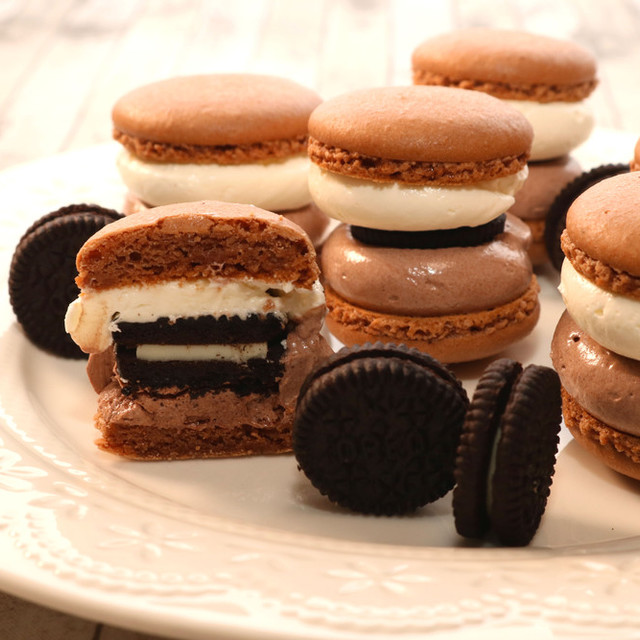 簡単 オレオ入り韓国チョコレートマカロン レシピ 作り方 By パンダワンタン クックパッド 簡単おいしいみんなのレシピが366万品