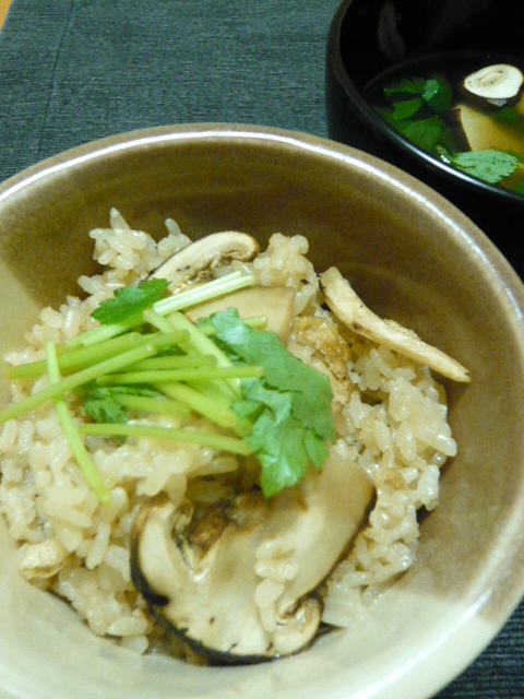 秋の味覚★松茸ご飯の画像