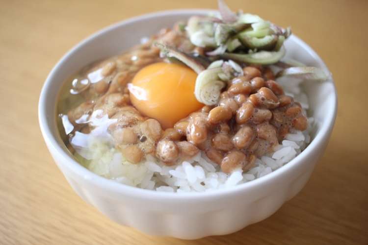 まずいレシピ 納豆卵かけご飯 ミョウガ レシピ 作り方 By Mogu Mogu クックパッド 簡単おいしいみんなのレシピが364万品