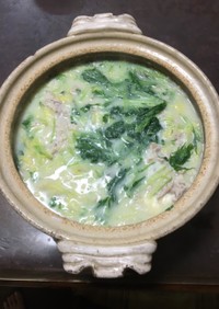 白菜のトロトロ鍋