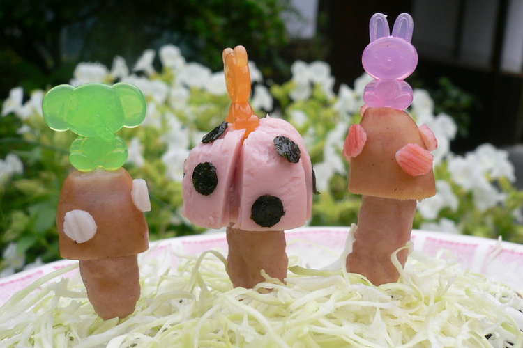 ウインナ できのこクン キャラ弁 レシピ 作り方 By ほのか クックパッド 簡単おいしいみんなのレシピが361万品