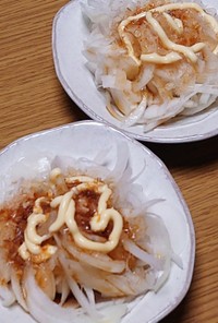 オニオンスライスマヨポン酢(⁎˃ᴗ˂⁎)