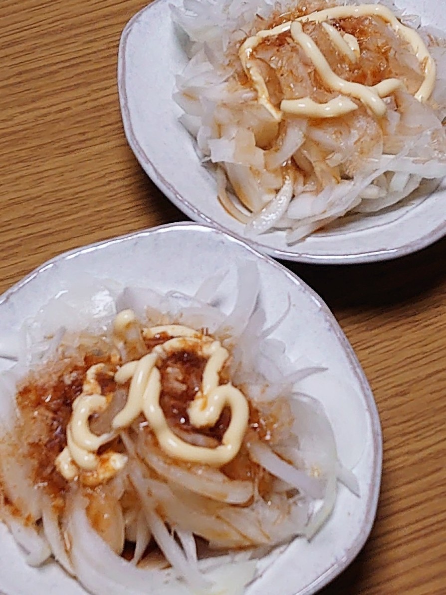 オニオンスライスマヨポン酢(⁎˃ᴗ˂⁎)の画像