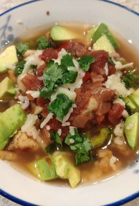 メキシカンタコス風スープ