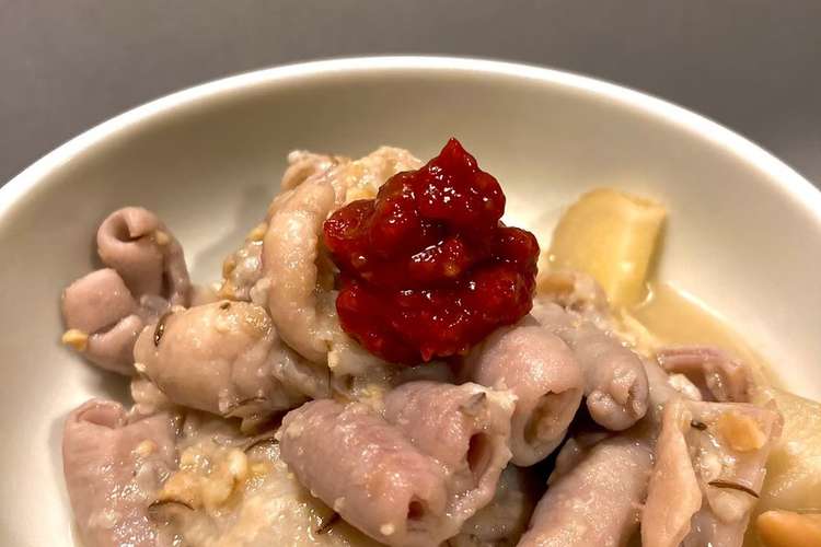 ホルモンの味噌煮込み レシピ 作り方 By 木屋本店 クックパッド 簡単おいしいみんなのレシピが352万品