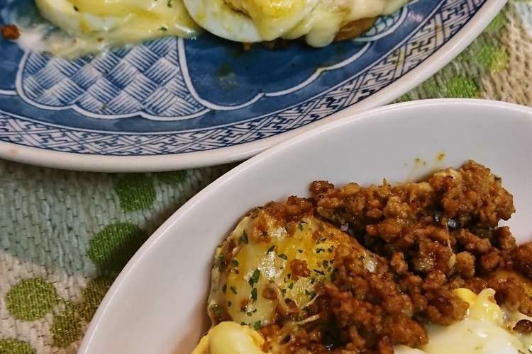 インカのめざめとひき肉チーズ焼き レシピ 作り方 By 赤紫芋介 クックパッド 簡単おいしいみんなのレシピが371万品