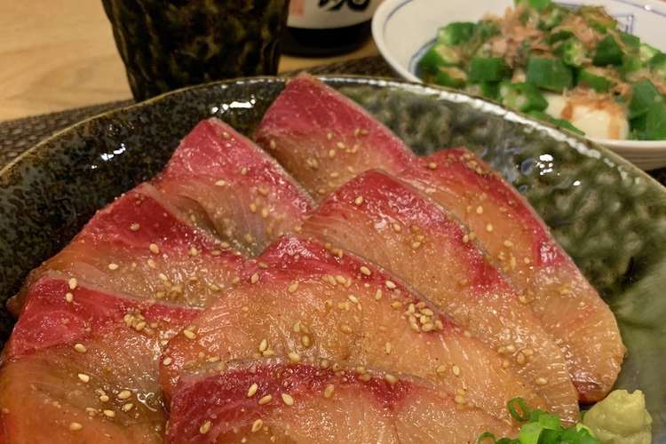 料理男子のごまカンパチ レシピ 作り方 By まごいり クックパッド 簡単おいしいみんなのレシピが356万品