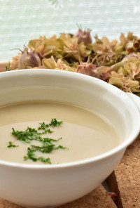 栗の王様『利平』で作る食べるスープ