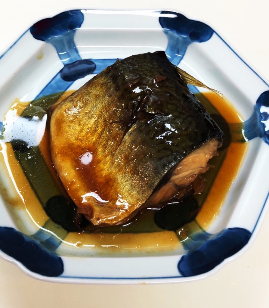 簡単☆少し甘い鯖の味噌煮の画像