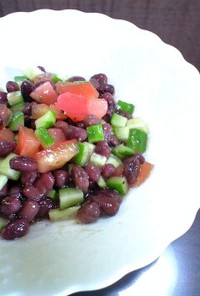 azduki-beans salad