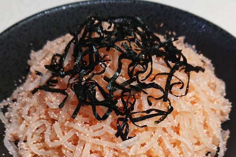 明太子で糸こんにゃく炒め 絶品ダイエットレシピ Momonaoのブログ