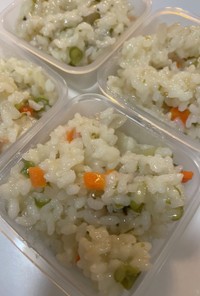 ツナとわかめの炊き込みご飯　離乳食