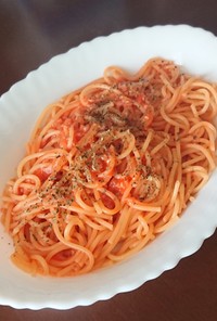 簡単スパゲティガーリックトマトソース