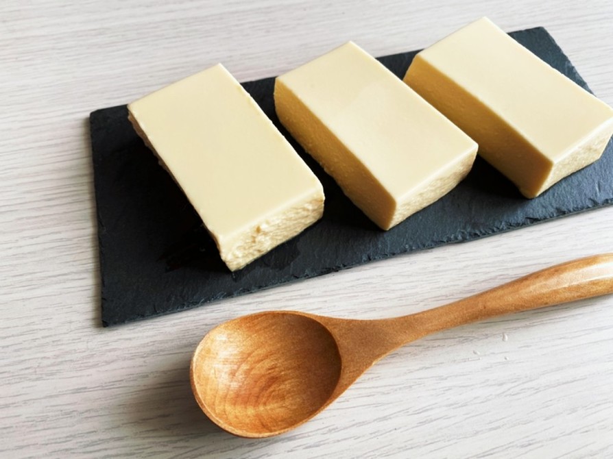スライスチーズでレアチーズムースの画像