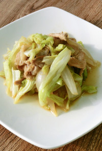 【主菜・副菜】豚とキャベツのめんつゆ煮込
