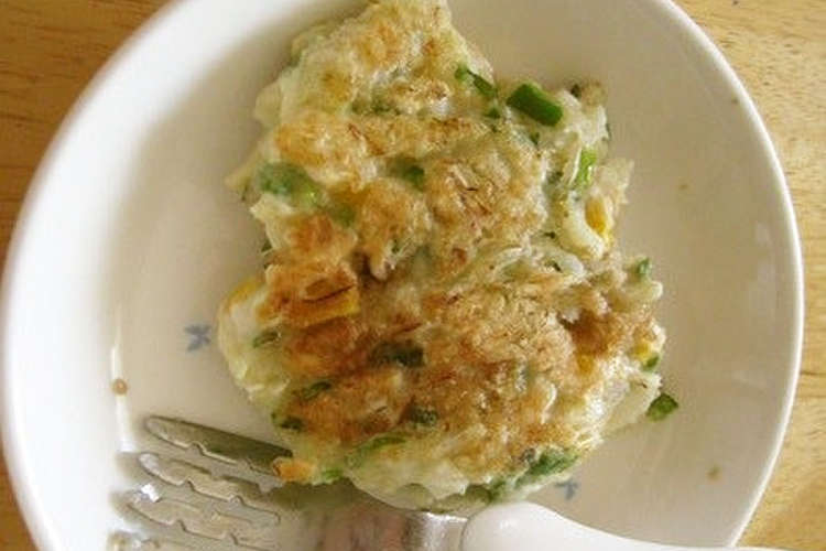完了期からのおやつ お好み焼き風 レシピ 作り方 By ちいさなたね保育園 クックパッド 簡単おいしいみんなのレシピが359万品