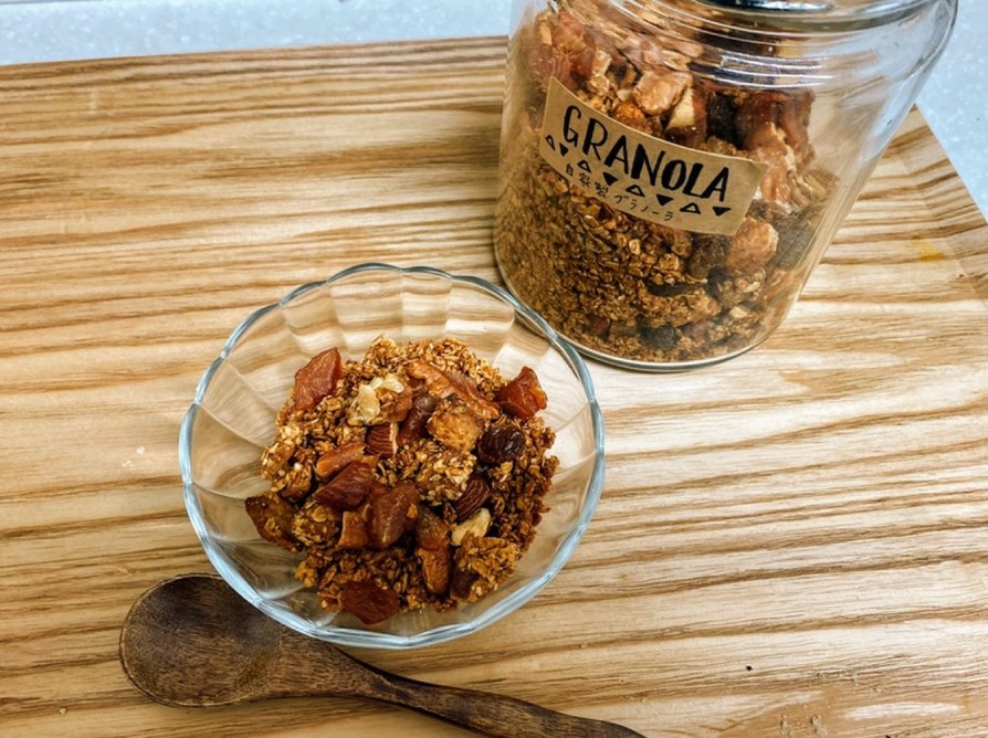 全粒グラノーラのレシピ