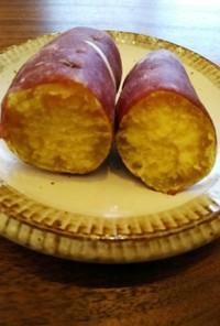 ホックホク(๑´ڡ`๑)グリルで焼き芋