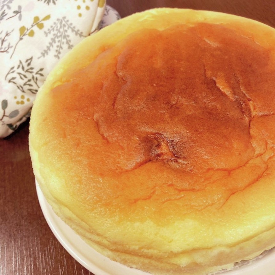 ふわしゅわ♡スフレチーズケーキの画像