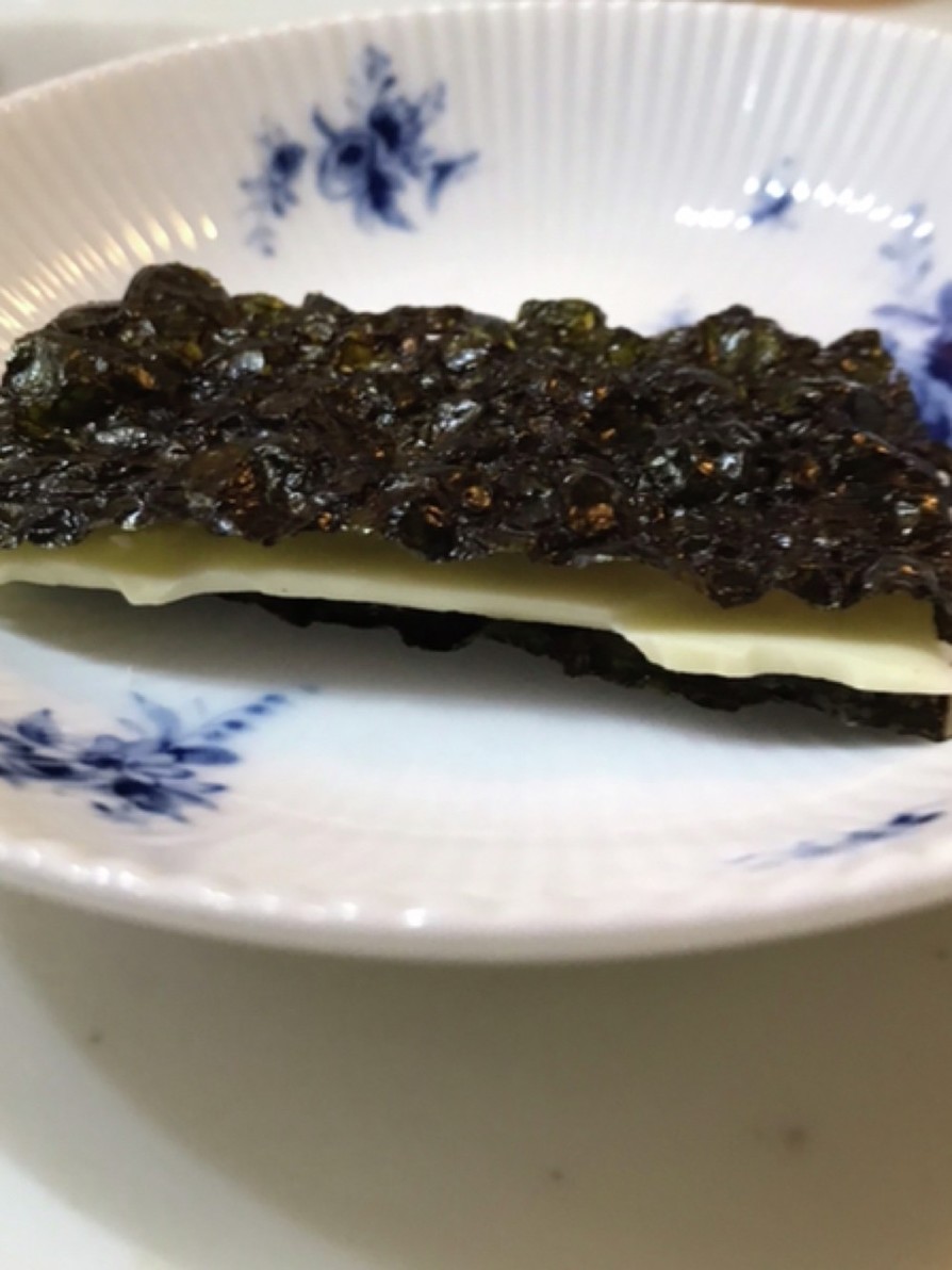 男梅海苔&スライスチーズの画像