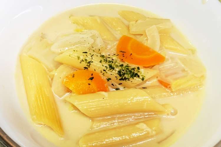 子供大好き 簡単白菜のミルクスープ レシピ 作り方 By わたなべわたさん クックパッド 簡単おいしいみんなのレシピが376万品