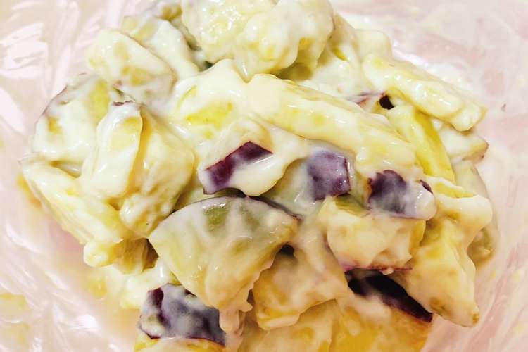 レンジで簡単 スイーツデリ風さつまいも レシピ 作り方 By ゆ クックパッド