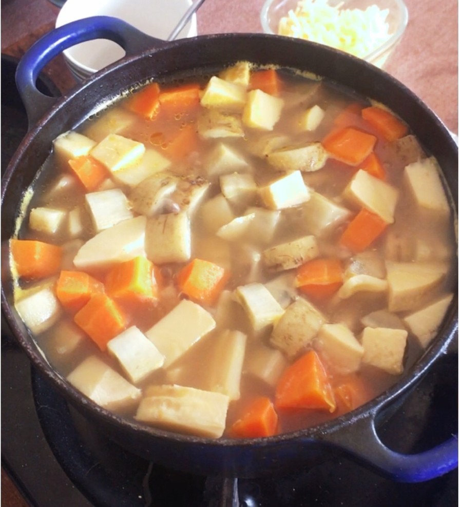 根菜のシンプル水煮の画像