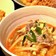 お惣菜ナムルで簡単　ユッケジャンスープ