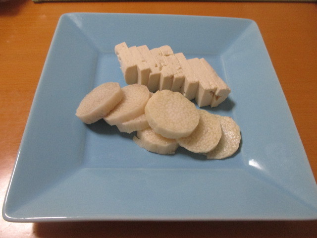 山芋と木綿豆腐の糠漬けの画像