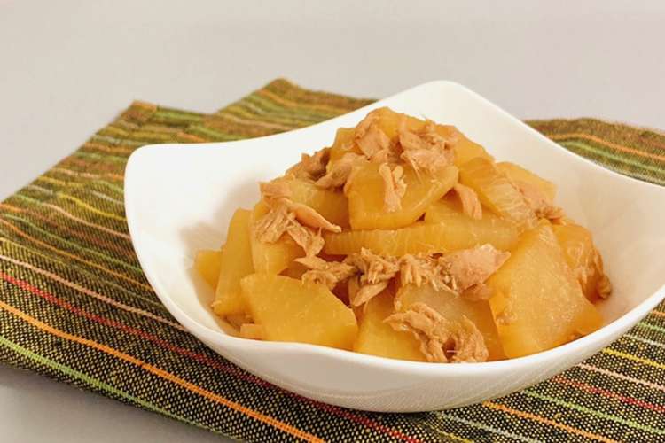 レンジで簡単 大根のツナ煮 レシピ 作り方 By クックpk8uqe クックパッド 簡単おいしいみんなのレシピが352万品
