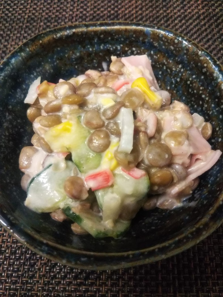 地中海レンズ豆のサラダのレシピ