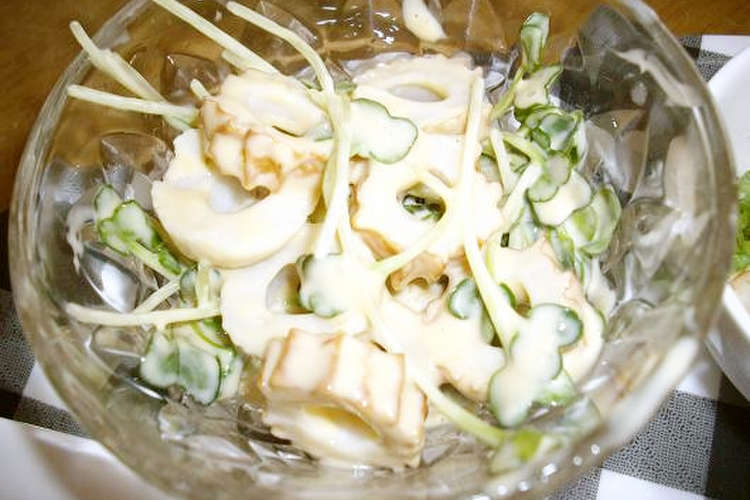 ちくわと貝割れの簡単サラダ レシピ 作り方 By まぶたん クックパッド