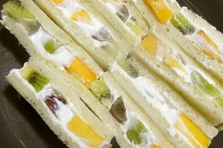 四季の料理 秋のフルーツサンド レシピ 作り方 By クックhst1bc クックパッド 簡単おいしいみんなのレシピが357万品
