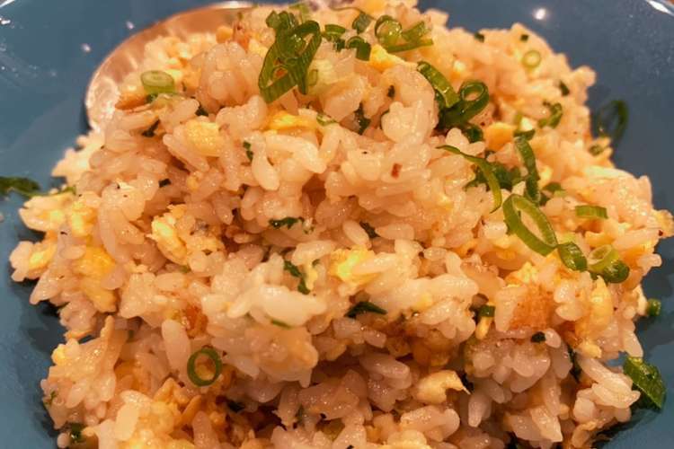 牛脂でお店の味に 簡単ニンニク炒飯 レシピ 作り方 By 34mifo34 クックパッド 簡単おいしいみんなのレシピが360万品