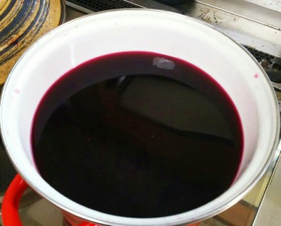 赤紫蘇ジュース(５～６倍濃縮)の写真