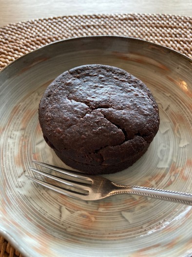 米粉のココアケーキの写真