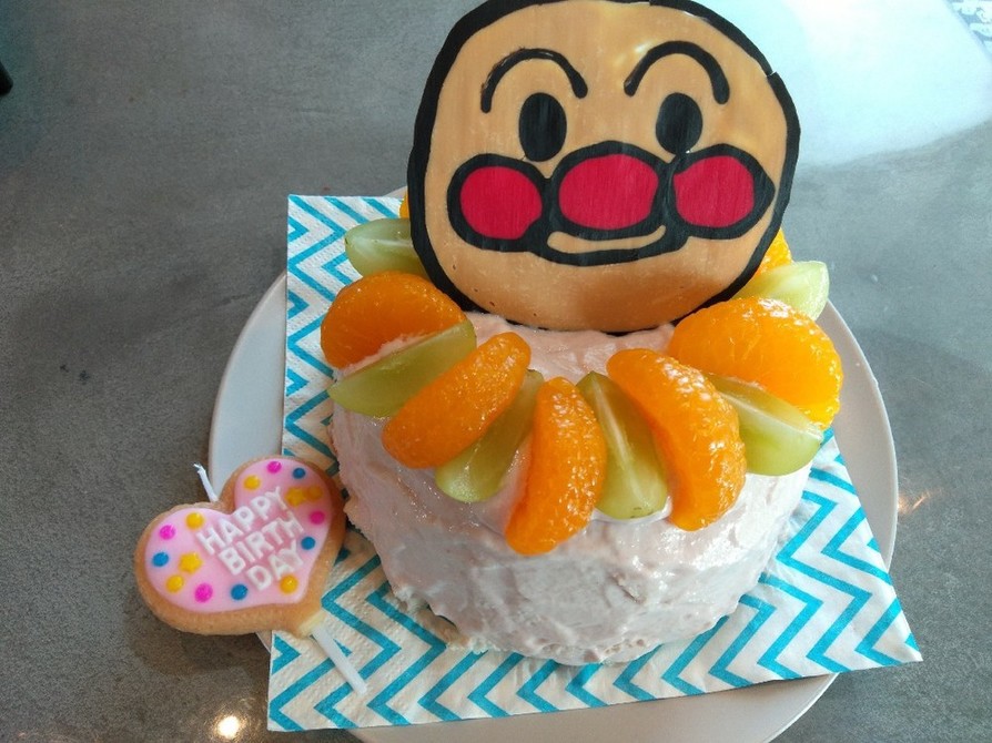 1歳誕生日☆スマッシュケーキ☆の画像