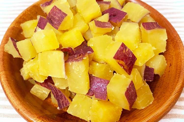 甘じょっぱい さつまいもの甘露煮 レシピ 作り方 By ななみっきー クックパッド 簡単おいしいみんなのレシピが356万品