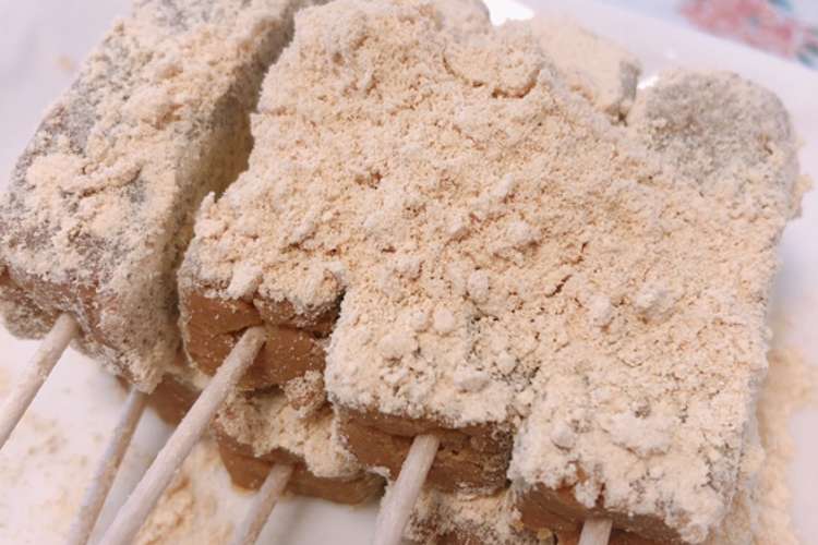 簡単おやつ きな粉棒 レシピ 作り方 By 薬膳野菜ソムリエ文 クックパッド 簡単おいしいみんなのレシピが352万品